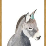 Cuadro Burrito con sombrero