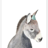 Cuadro Burrito con sombrero