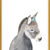 Cuadro Burrito con sombrero