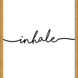 Cuadro Inhale