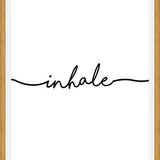 Cuadro Inhale