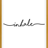 Cuadro Inhale