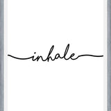 Cuadro Inhale