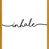 Cuadro Inhale