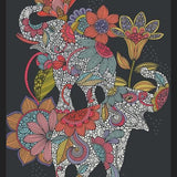 Cuadro Elefantes Bohemios