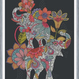 Cuadro Elefantes Bohemios