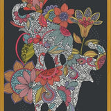 Cuadro Elefantes Bohemios