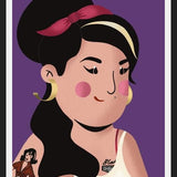 Cuadro Amy Winehouse