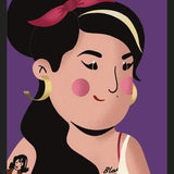 Cuadro Amy Winehouse