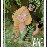Cuadro Jane Goodall