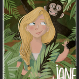Cuadro Jane Goodall
