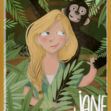 Cuadro Jane Goodall