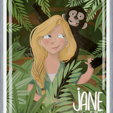 Cuadro Jane Goodall