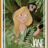 Cuadro Jane Goodall