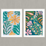 Set de Cuadros Retro Foliage