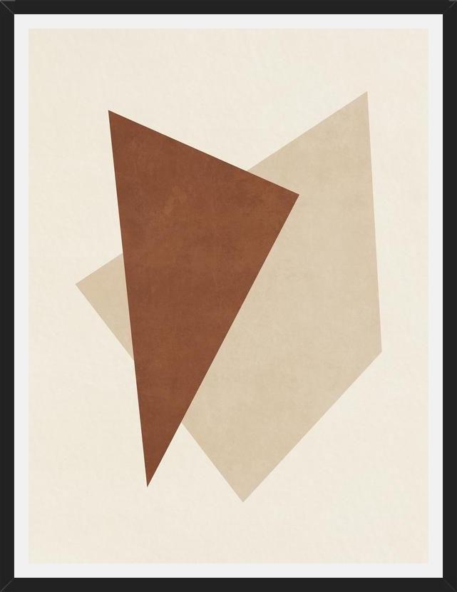 Cuadro GEOMETRIC ART - TERRACOTTA 04