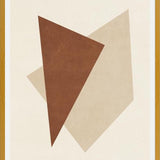 Cuadro GEOMETRIC ART - TERRACOTTA 04