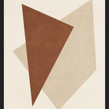 Cuadro GEOMETRIC ART - TERRACOTTA 04