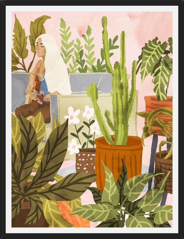 Cuadro Playing For My Plants