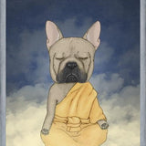 Cuadro Frenchie meditation