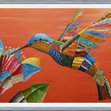 Cuadro El colibrí y la flor