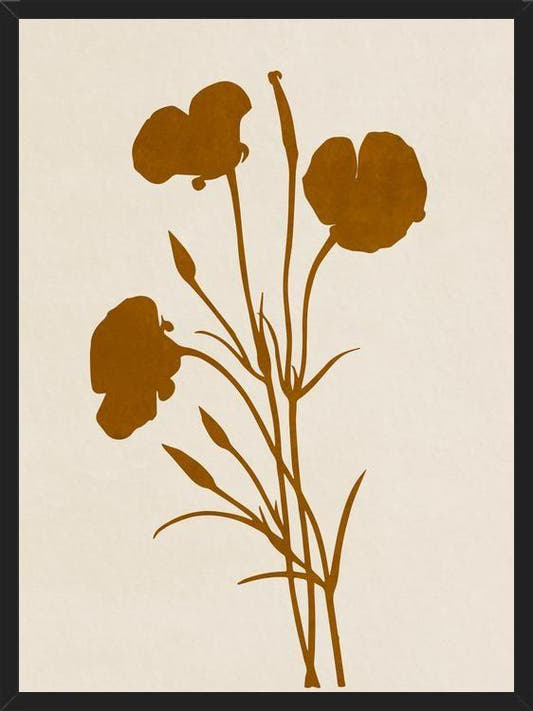 Cuadro Minimal Flowers - 01g