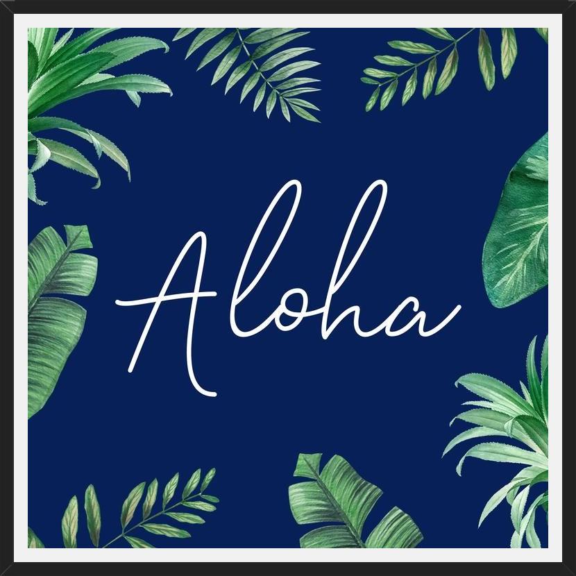 Cuadro Aloha