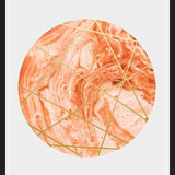 Cuadro Peach Sphere