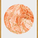 Cuadro Peach Sphere