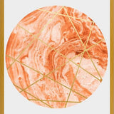 Cuadro Peach Sphere