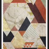 Cuadro Geometric with Triangles