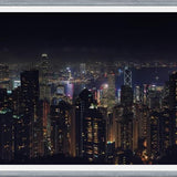 Cuadro Hongkong Skyline en la noche