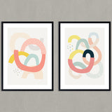 Set de Cuadros JLGF y Lury