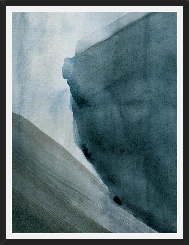 Cuadro Full moon - Indigo blue