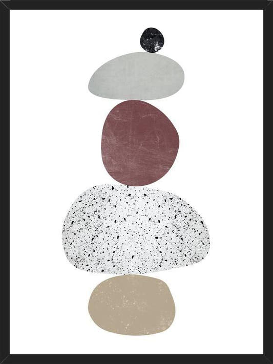 Cuadro Pebbles in balance 6