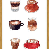 Cuadro Coffee Lovers