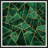 Cuadro Deep Emerald