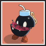 Cuadro Bob-Omb Super Mario