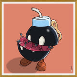 Cuadro Bob-Omb Super Mario