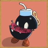 Cuadro Bob-Omb Super Mario