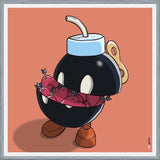 Cuadro Bob-Omb Super Mario