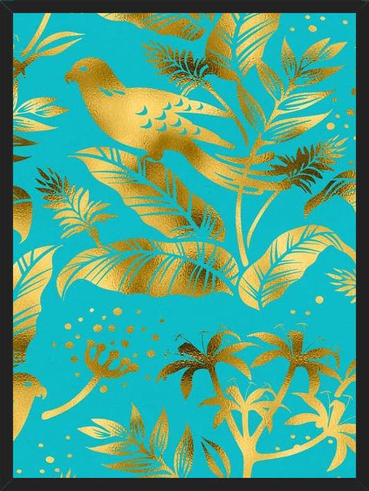 Cuadro Gold Fauna