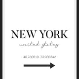 Cuadro New York Sign