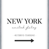 Cuadro New York Sign