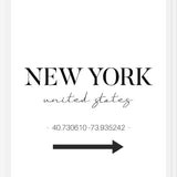 Cuadro New York Sign