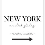 Cuadro New York Sign