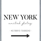 Cuadro New York Sign