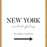 Cuadro New York Sign