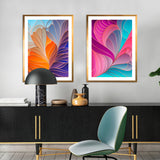 Set de Cuadros Colorful Art Deco