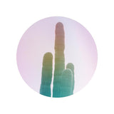 Canvas Circular Cacti
